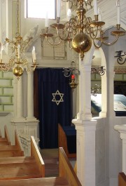 Innenansicht der Synagoge Veitshöchheim, © Jüdisches Kulturmuseum und Synagoge Veitshöchheim 